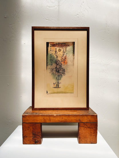 Vintage Paul Klee 'Agnus Dei' Lithograph