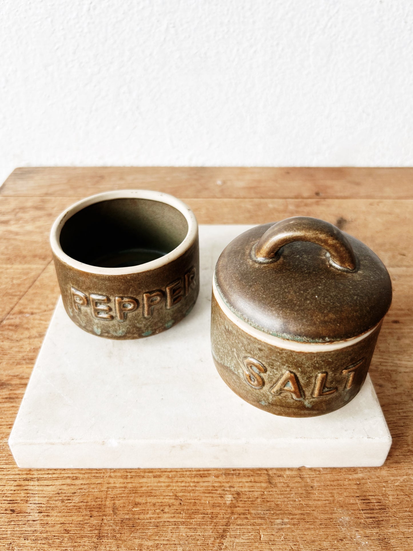 Vintage Ceramic Salt and Pepper