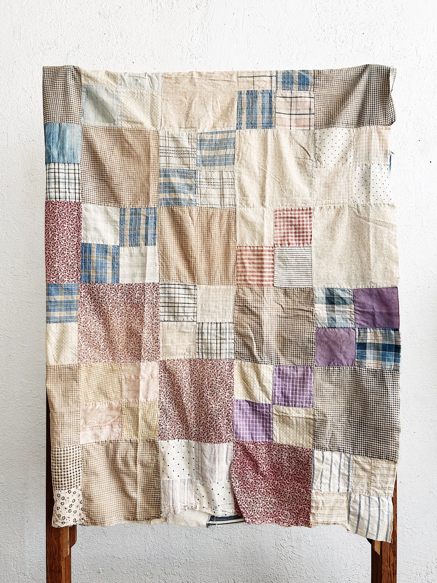 Antique Cotton Quilt Top