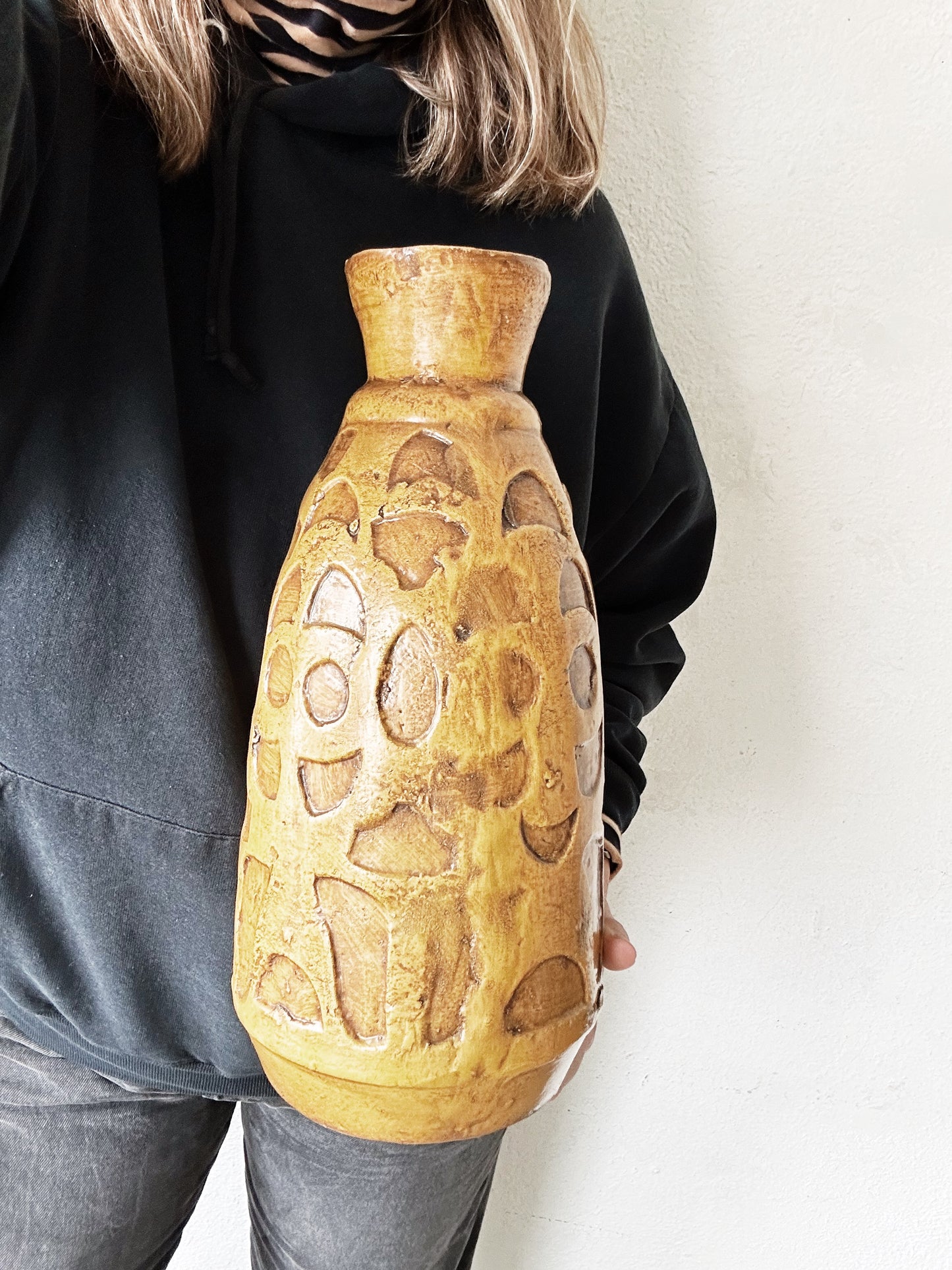 Vintage Red Wing (?) Large Studio Pottery Vase