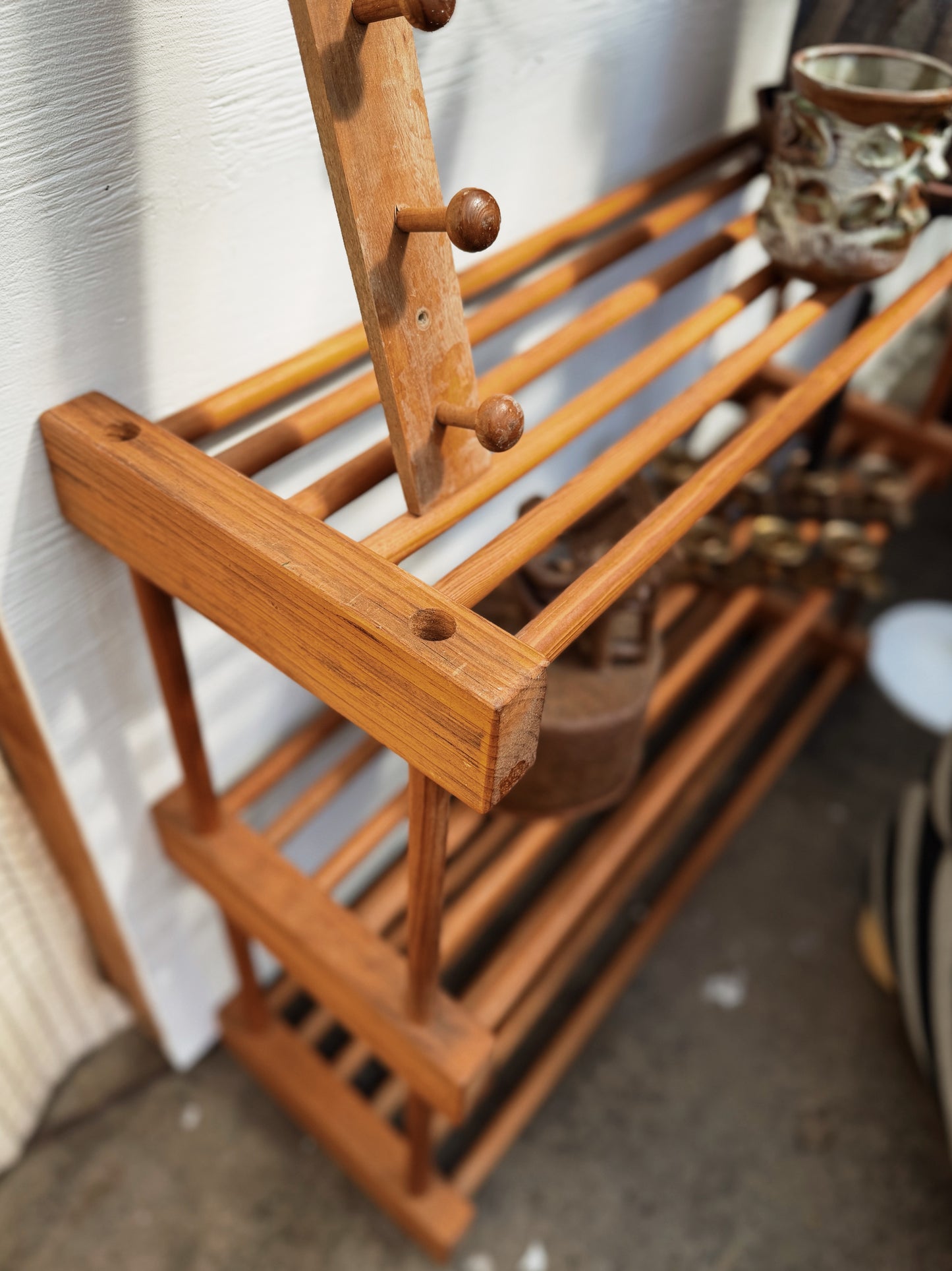 Vintage Dowel Shelf