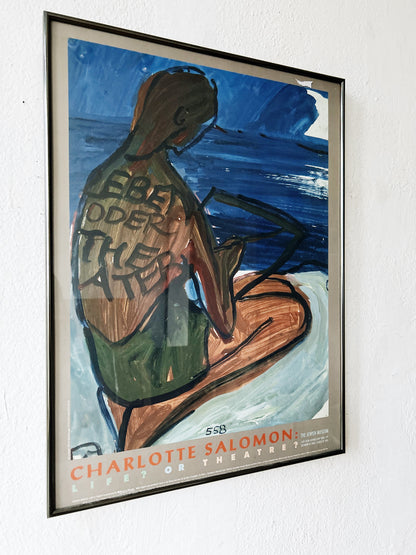 Vintage Charlotte Salomon Exhibit Poster