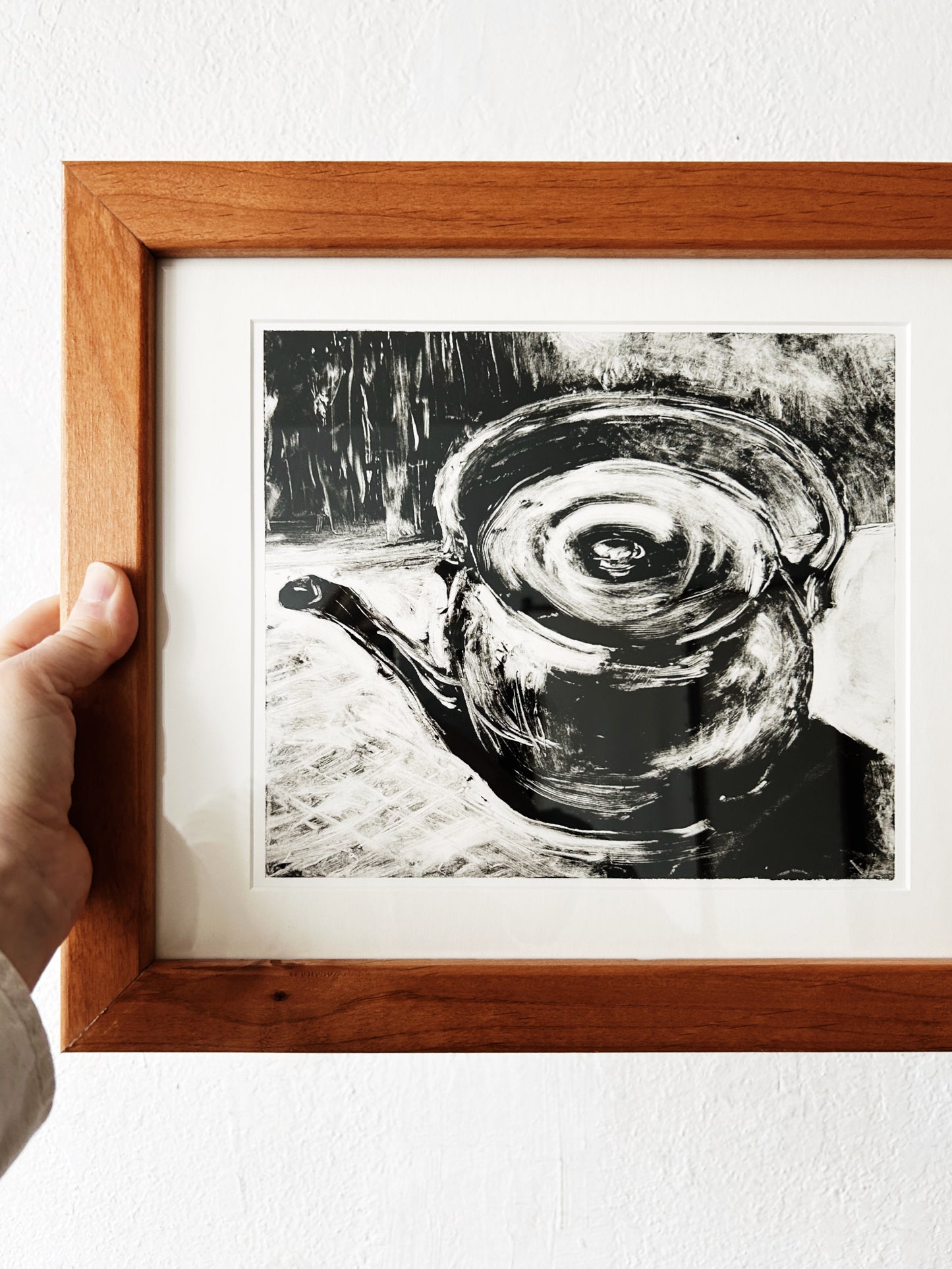 Original Vintage Framed Etching