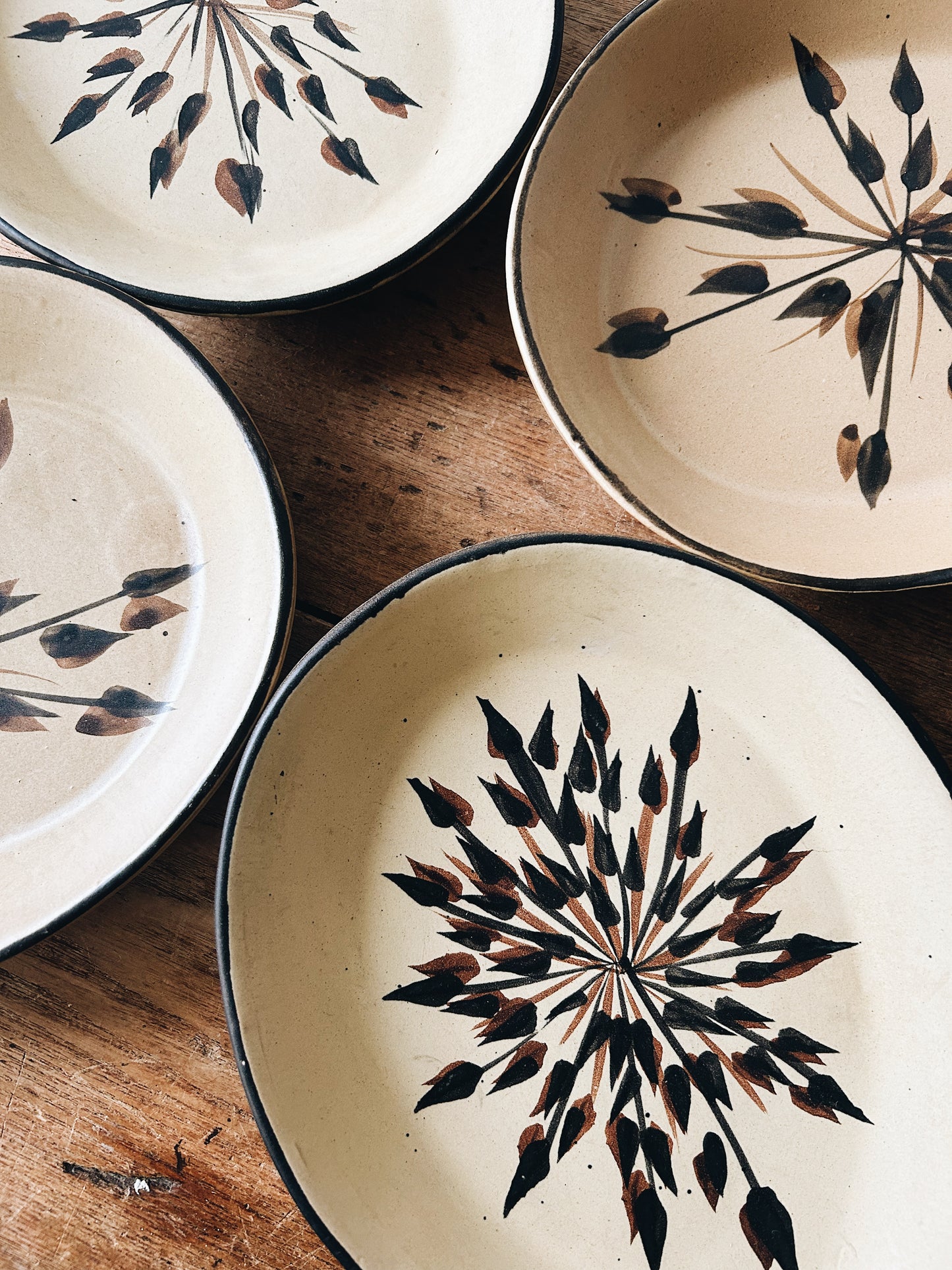 Vintage Pacific Stoneware Handled Dishes
