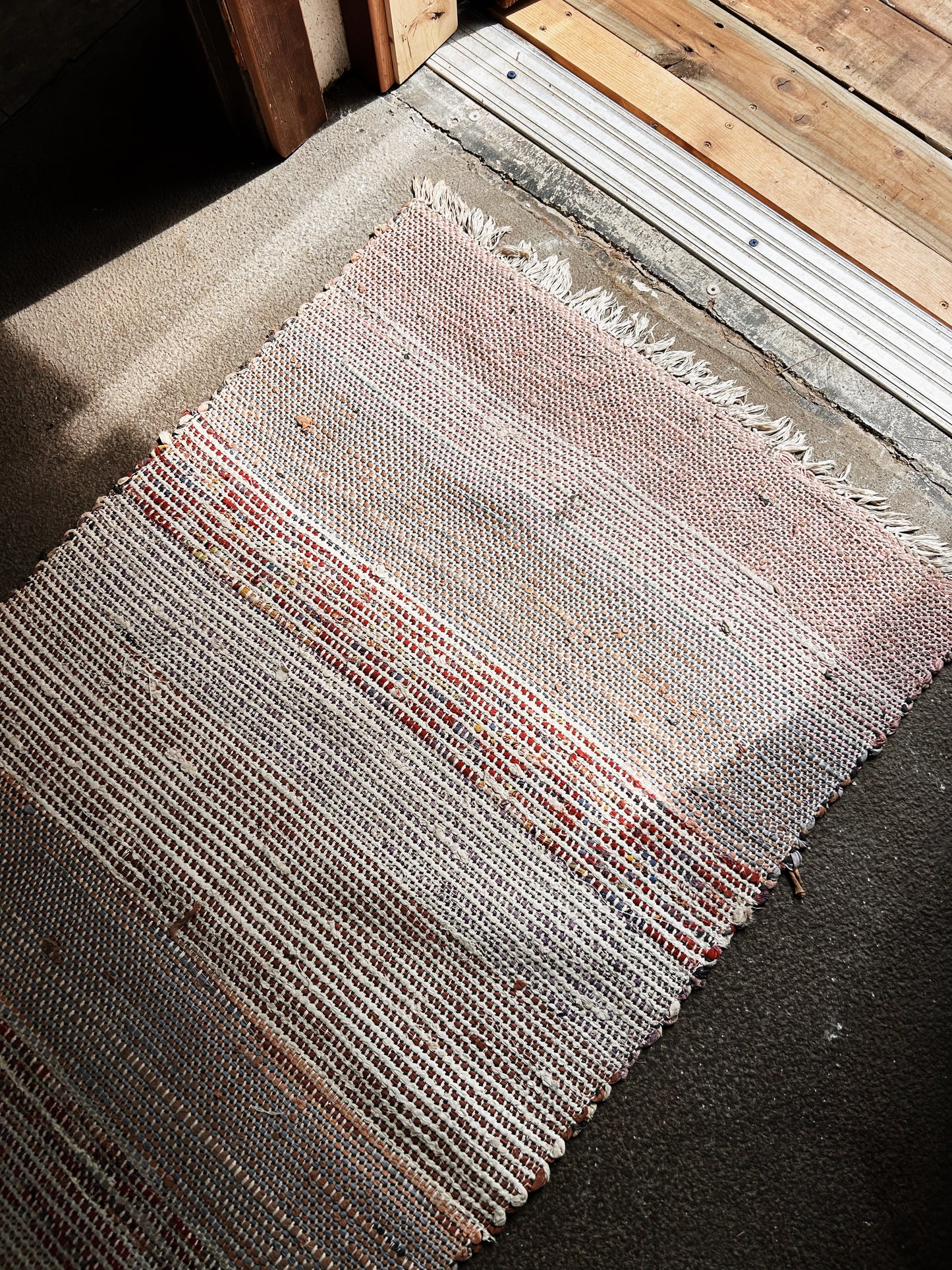 Vintage Hand Woven Runner