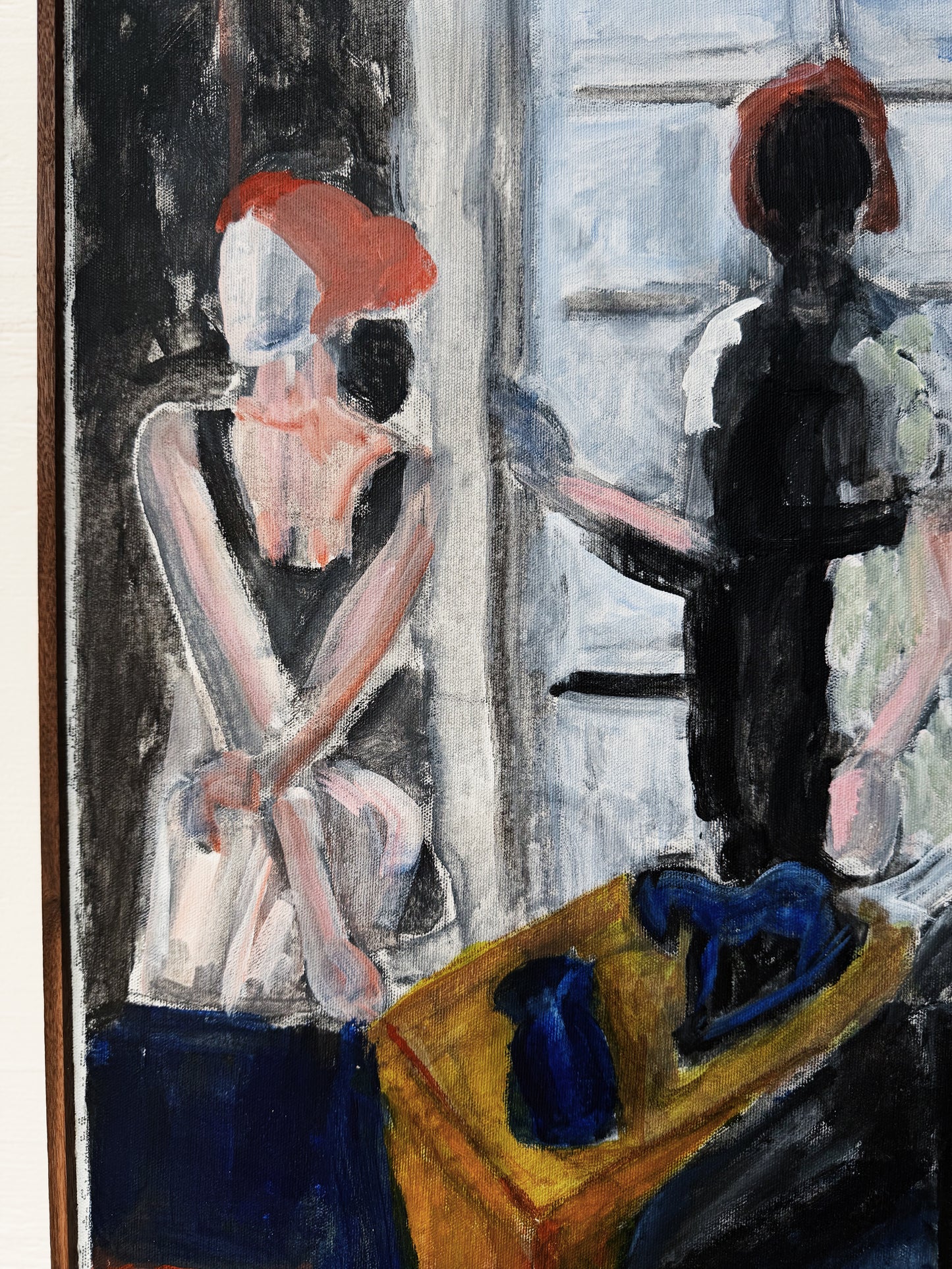 Vintage Figural Painting