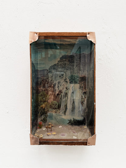 Handmade Vintage Shadowbox