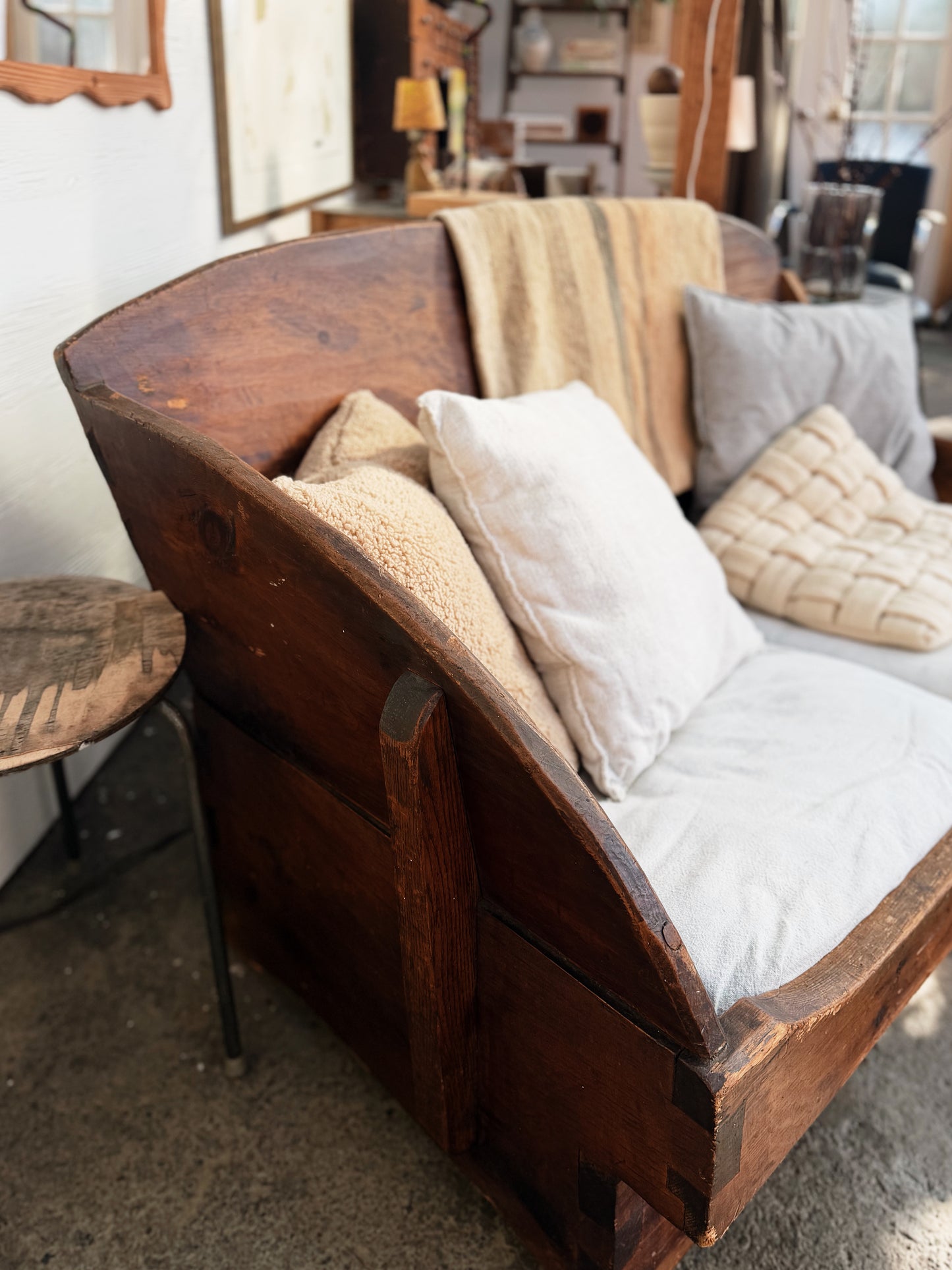 Vintage Handmade Loveseat