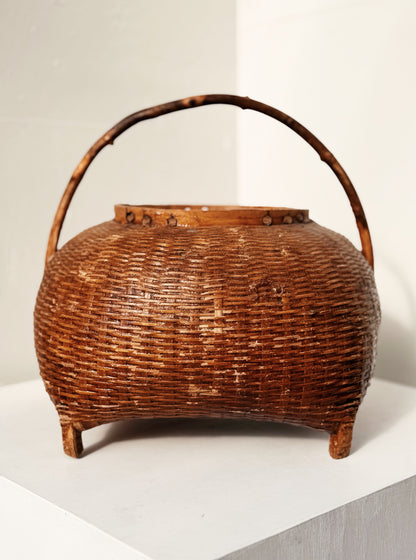 Antique Avian Carrier Basket