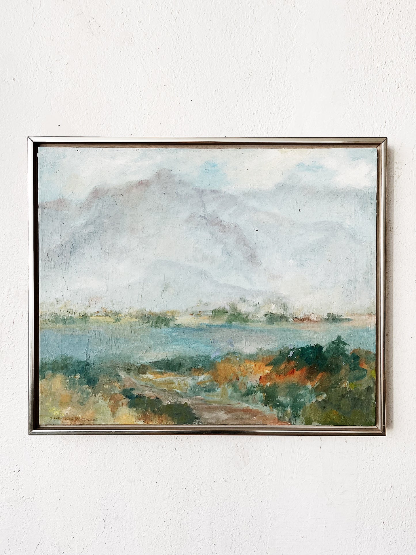 Original Jeanne Moment Oil Painting
