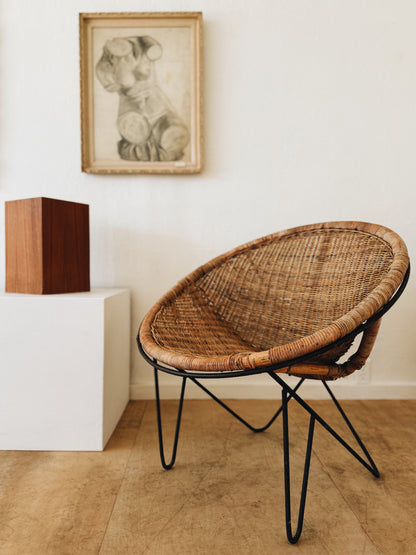 Vintage Hoop Chair
