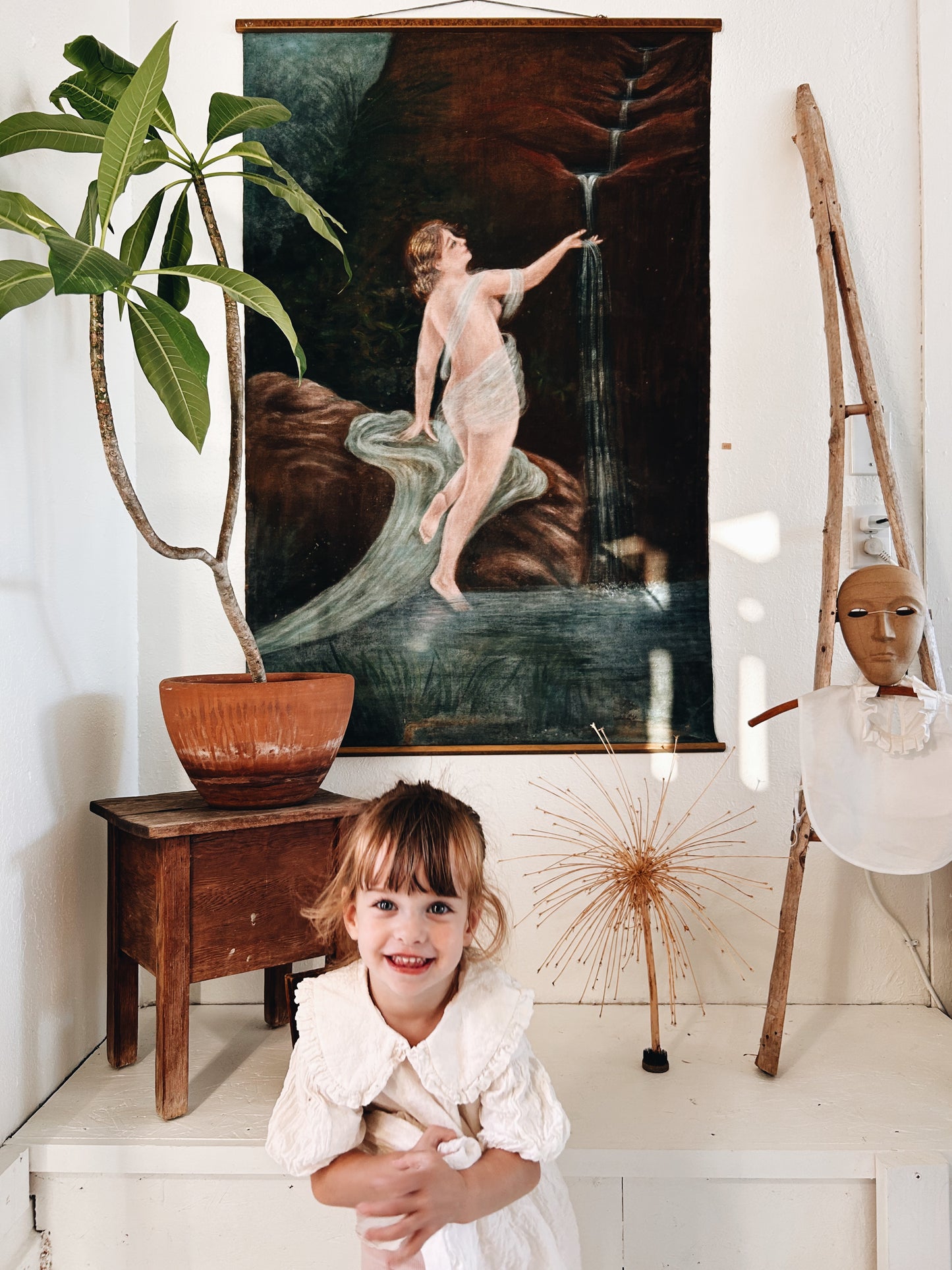 Primitive Shoeshine Box