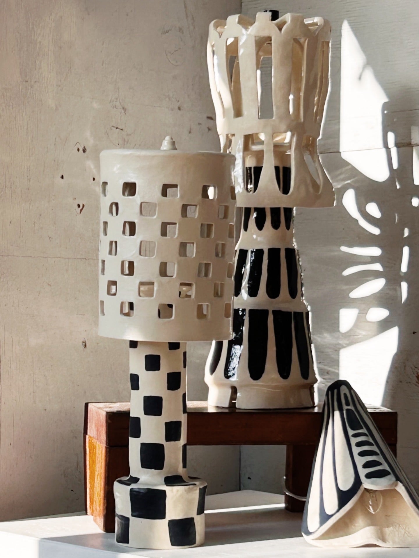 Rebecca Boraz Ceramic Lamp