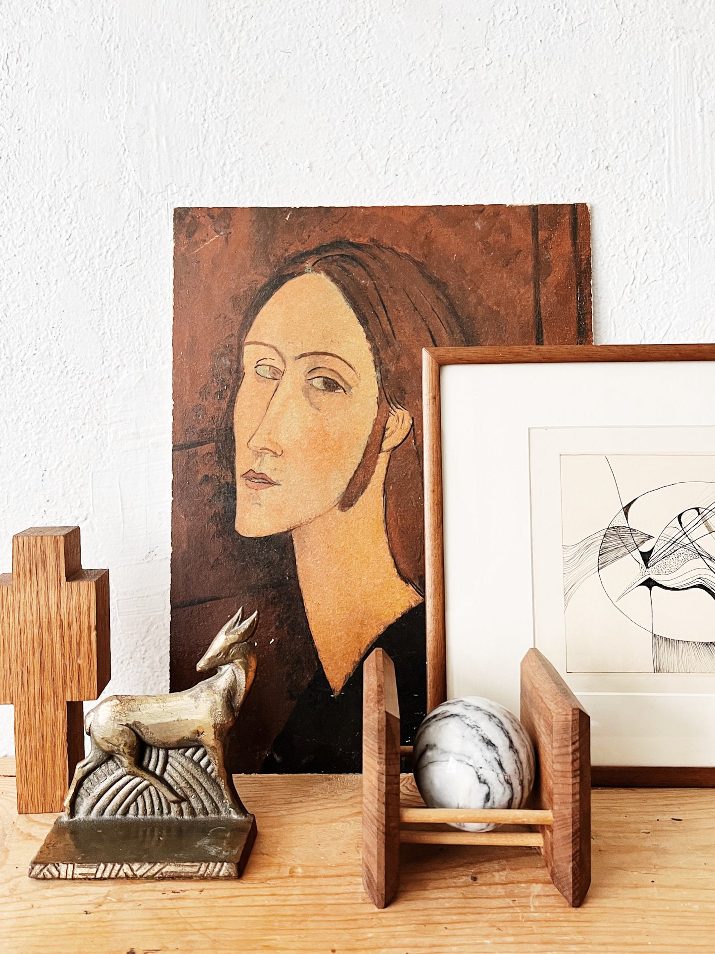 Art Deco Bronze Bookend