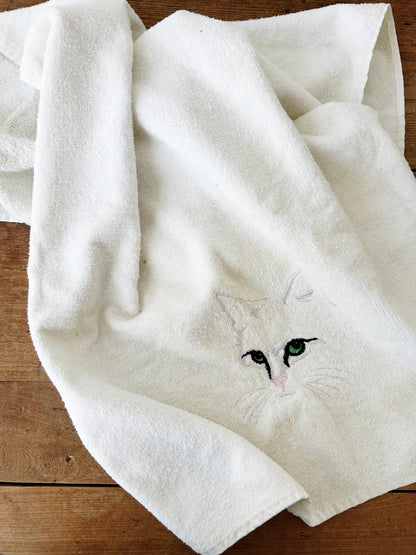 Vintage Embroidered Towel