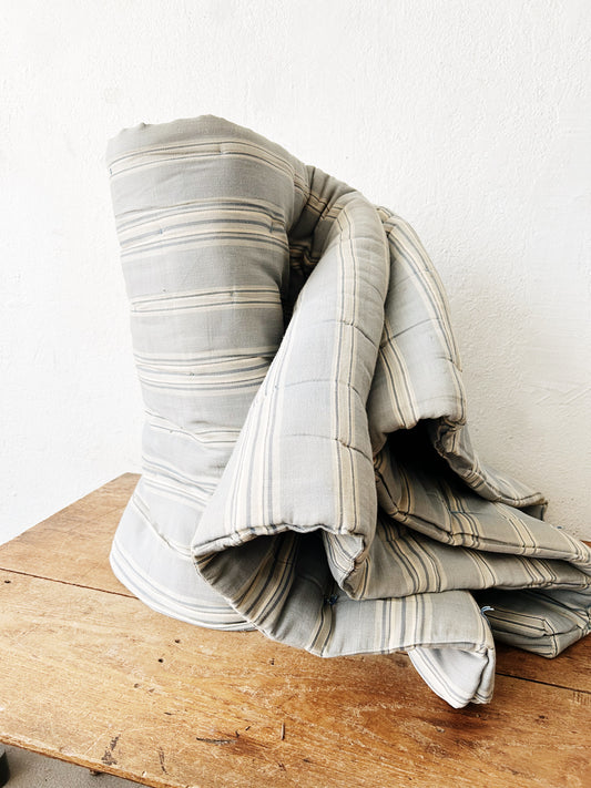 Vintage Cotton Ticking Mattress Duvet