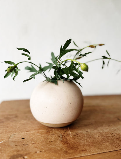 Handmade Orb Pottery Vase