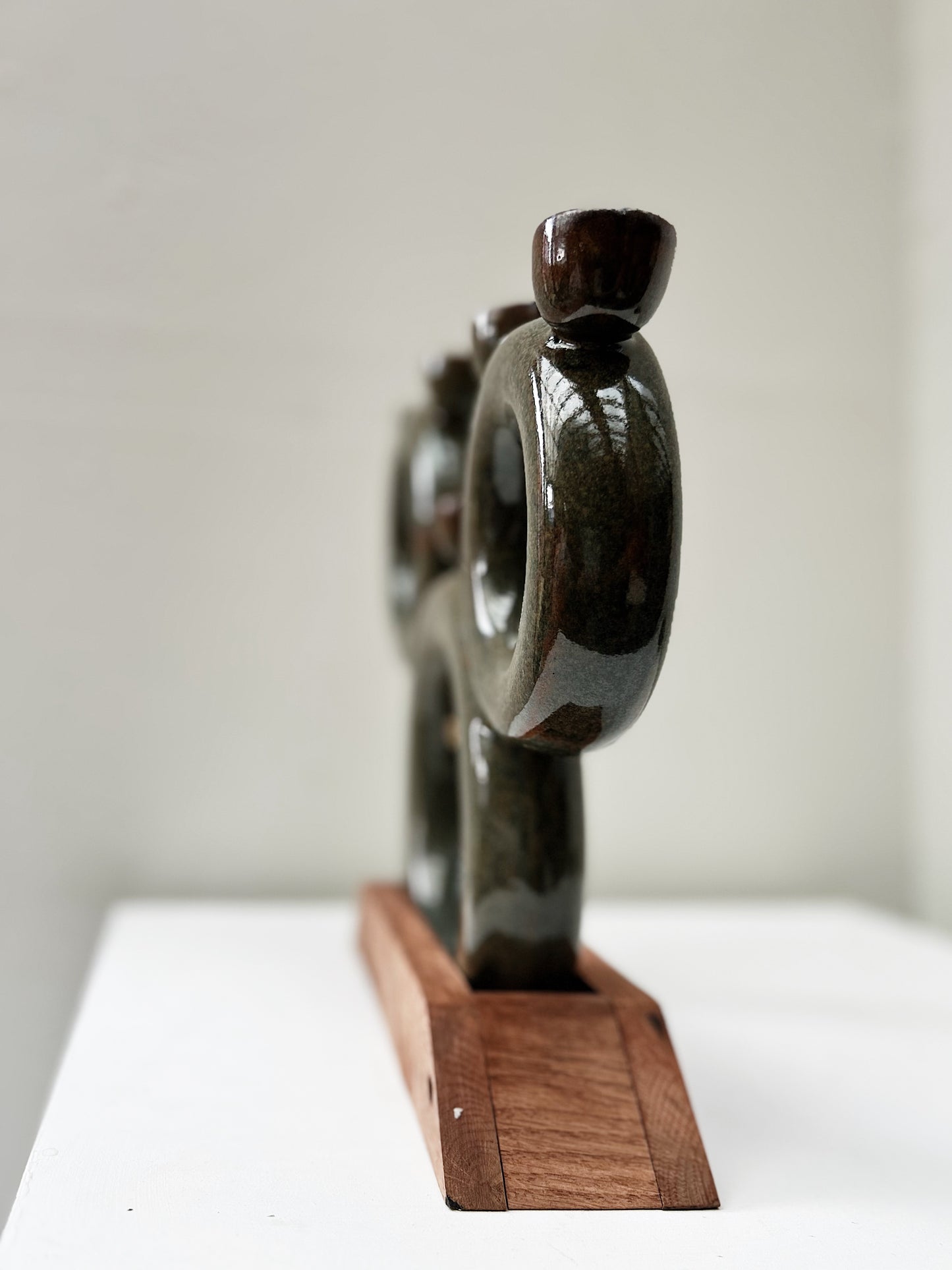 Handmade Modernist Candelabra