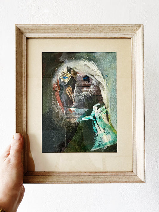 Vintage Abstract Portrait