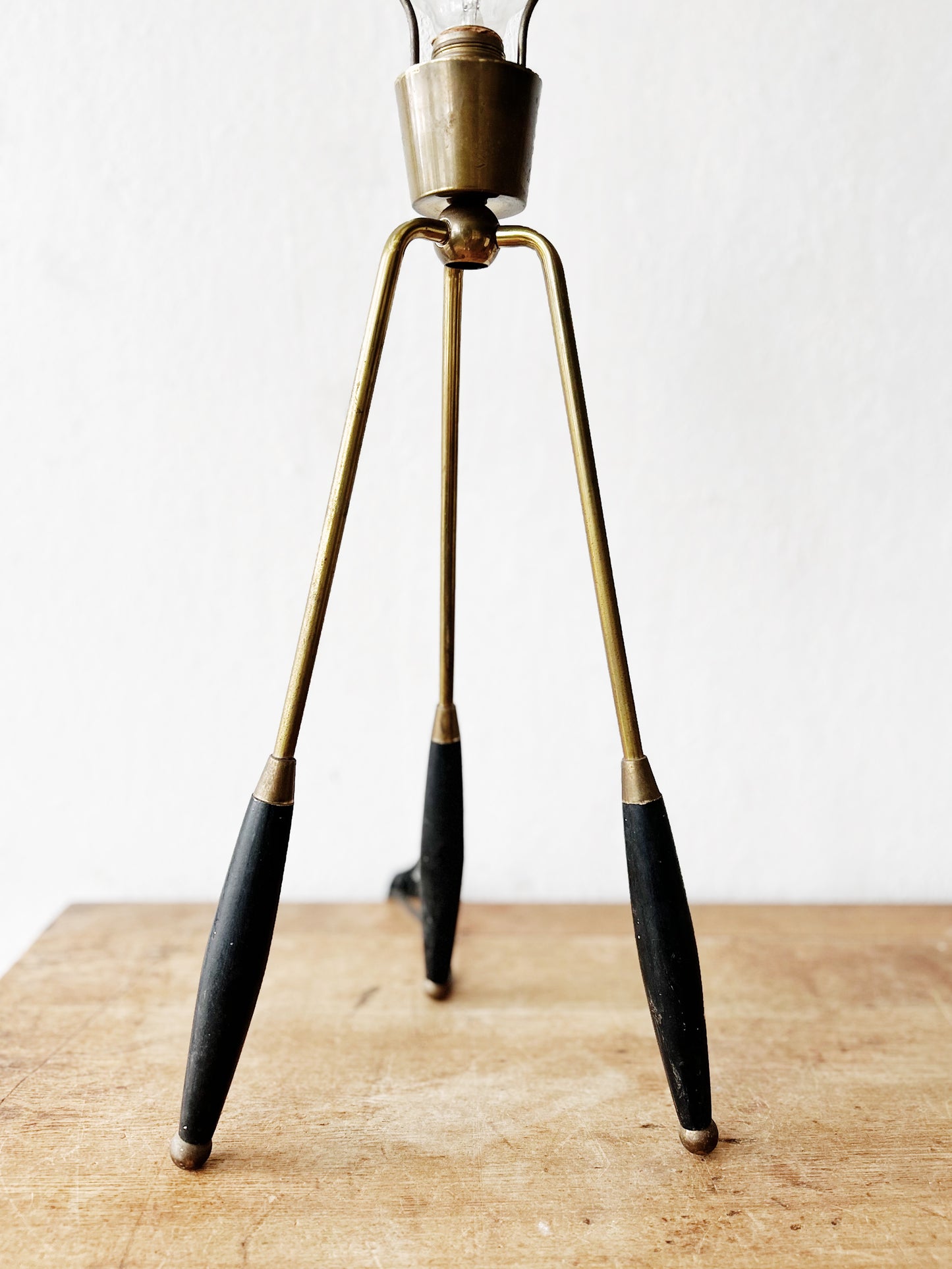 Tall Mid Century Tripod Lamp