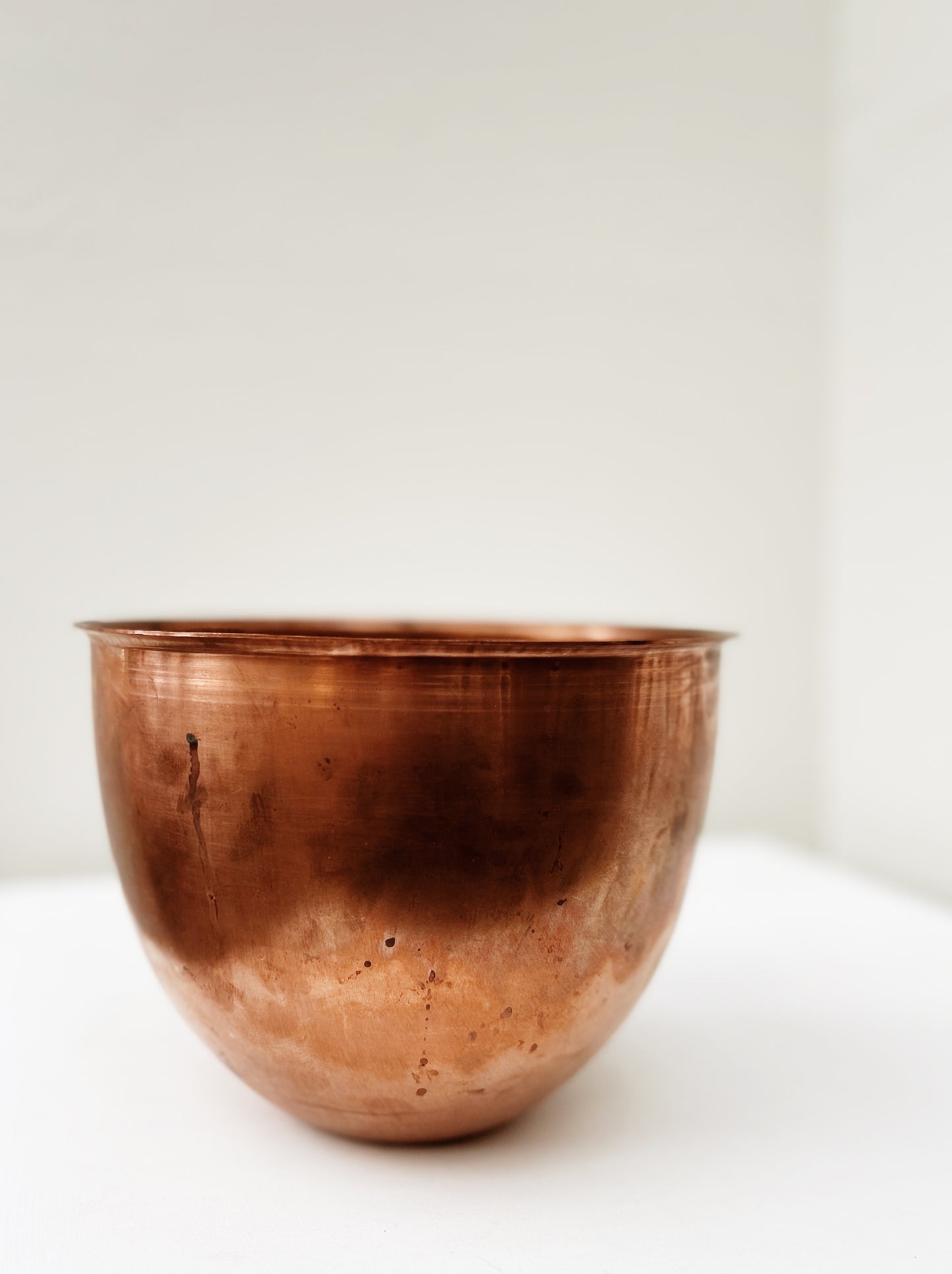 Vintage Solid Copper Bowl