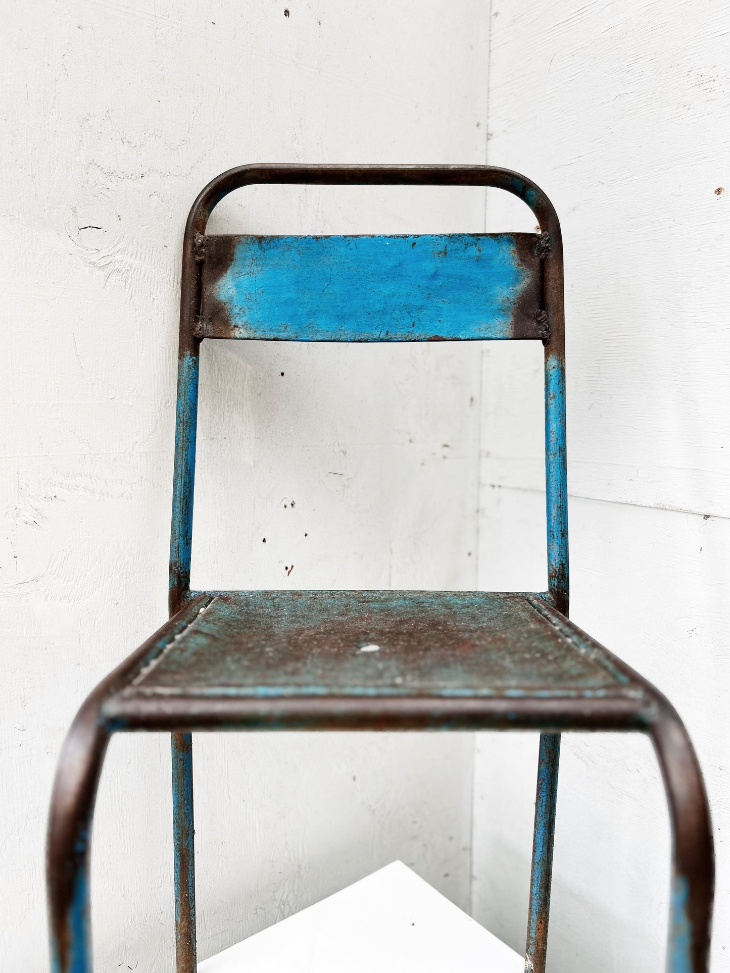 Vintage Industrial Metal Chair