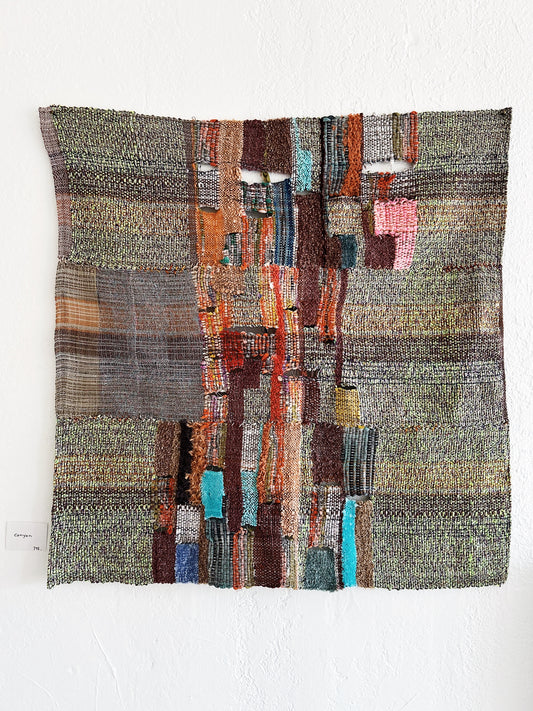 Jess Feury Weaving 'Geometry'