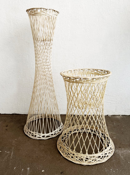 Russell Woodard Spun Fiber Plant Stands