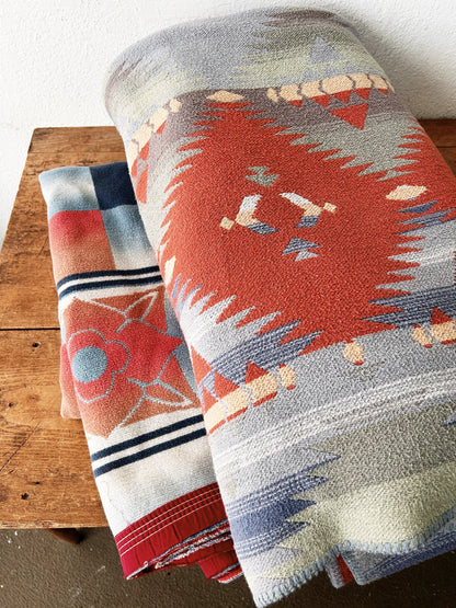 Vintage Ralph Lauren Queen Size Cotton Blanket