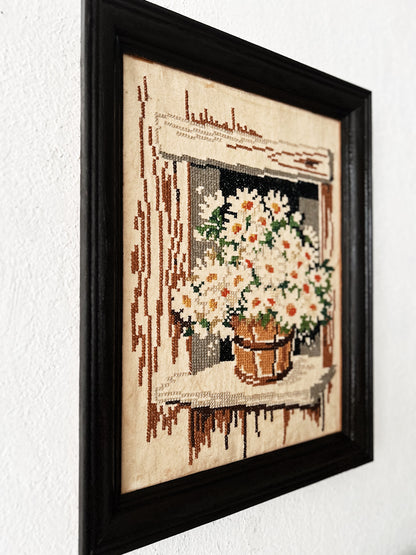 1920s Framed Needlework