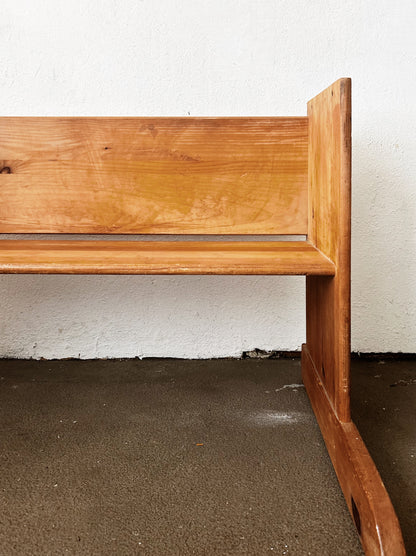 Primitive Wood Bench