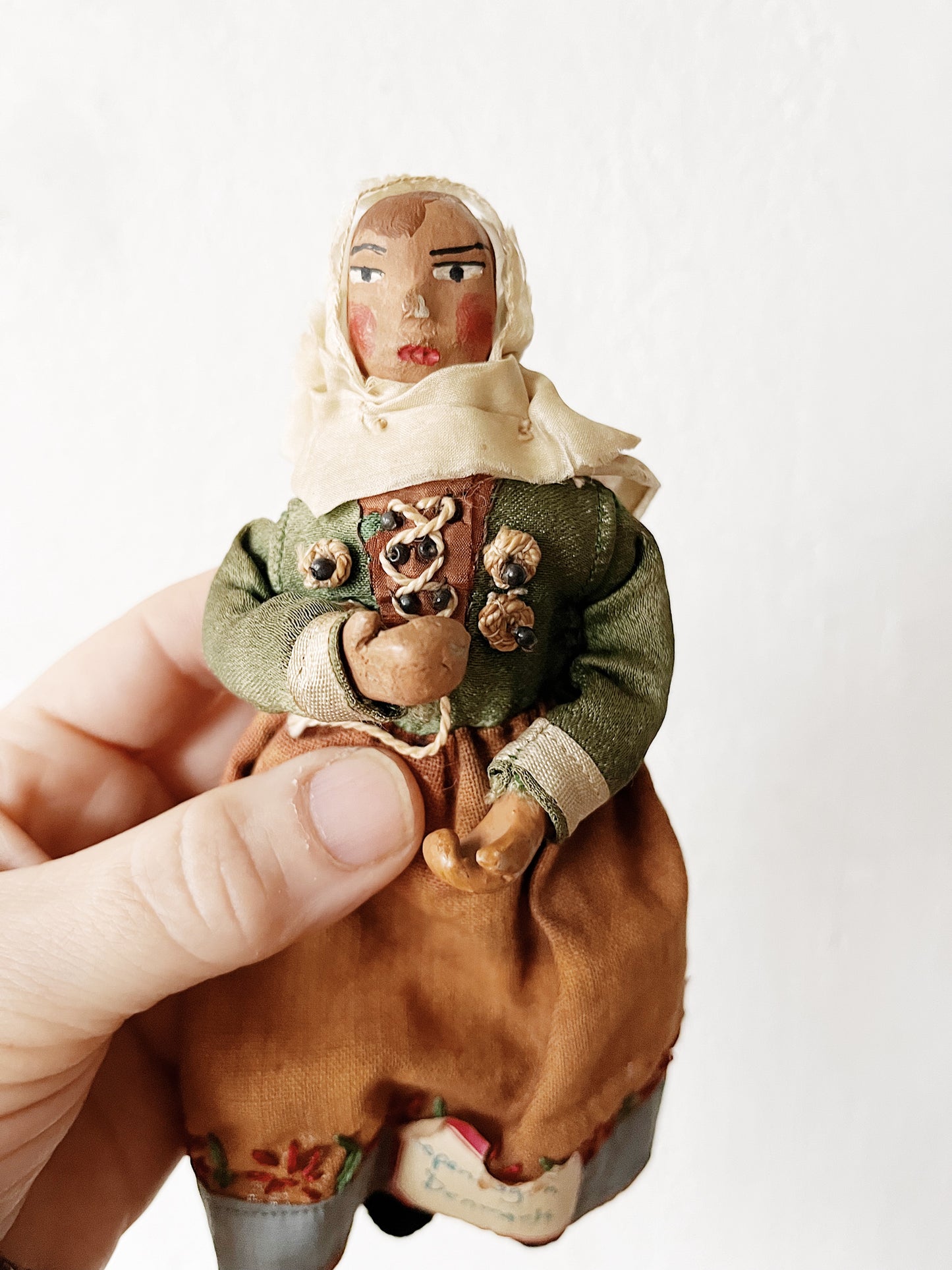 Antique Danish Folk Doll