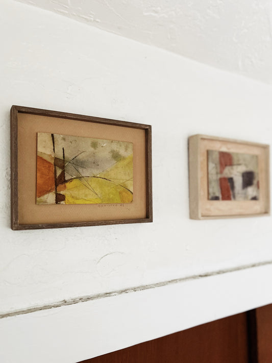 Original Modernist Abstract Watercolor Painting