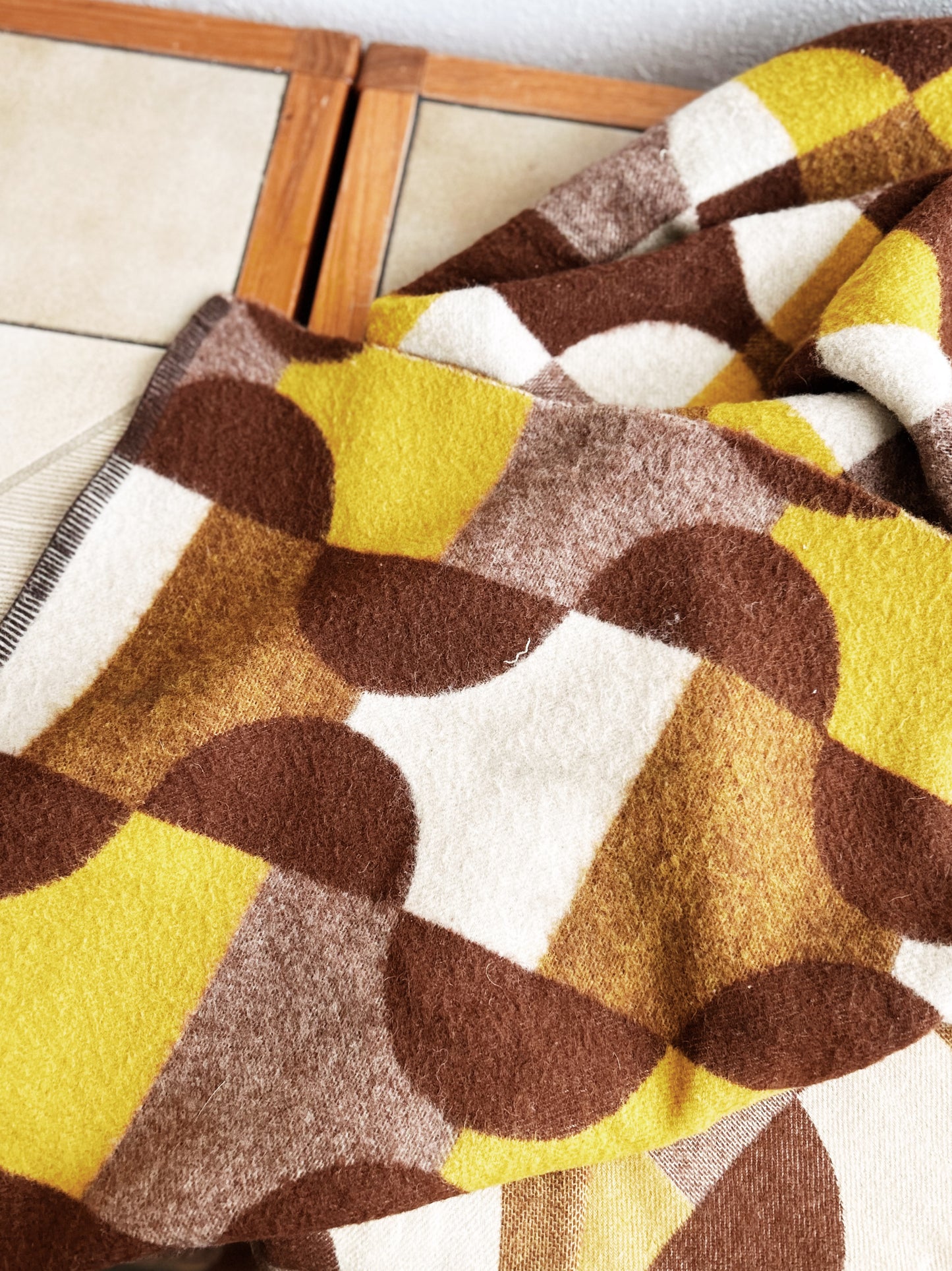 Vintage Wool Camp Blanket