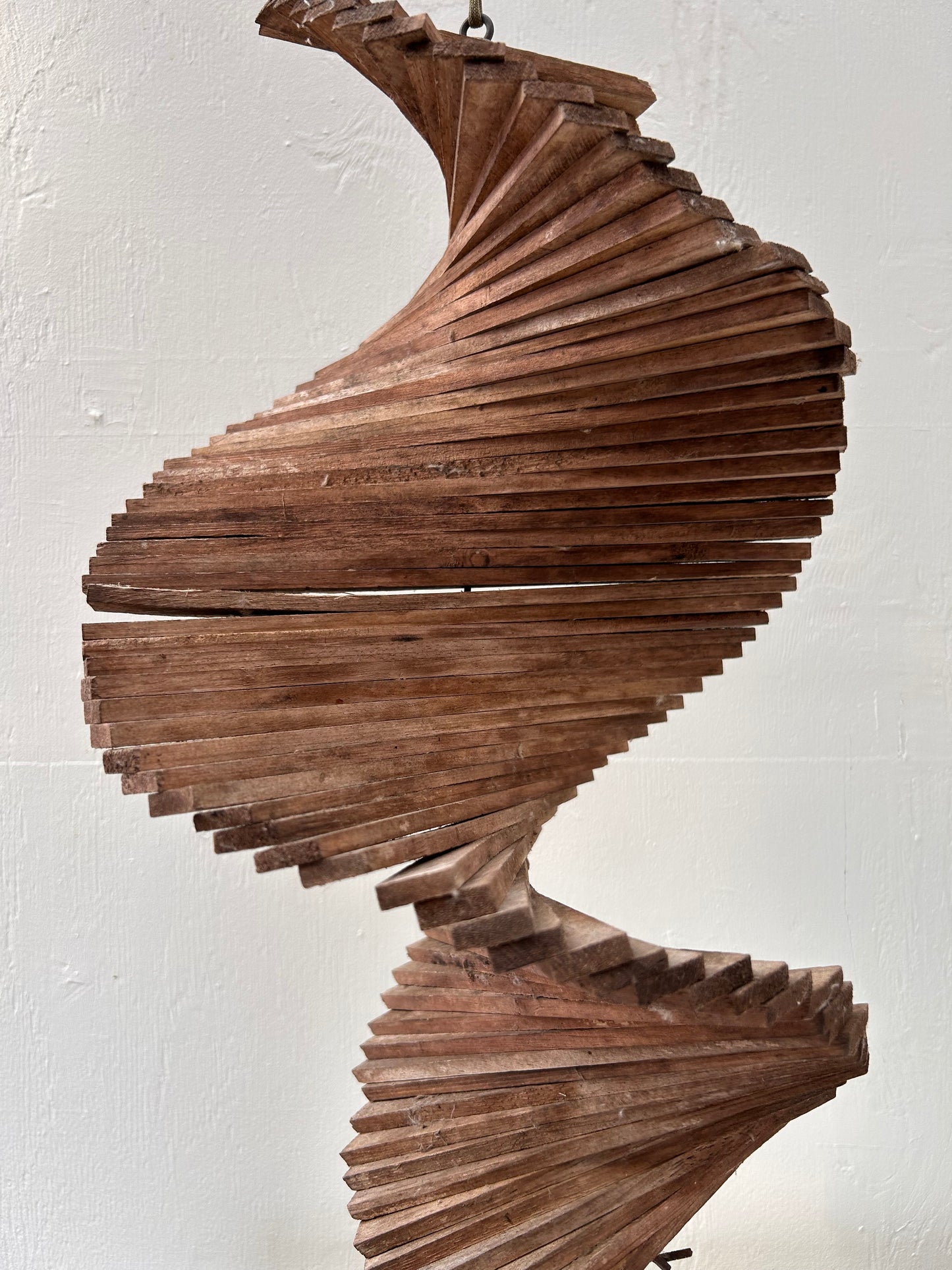 Vintage Spinning Wood Whirligig