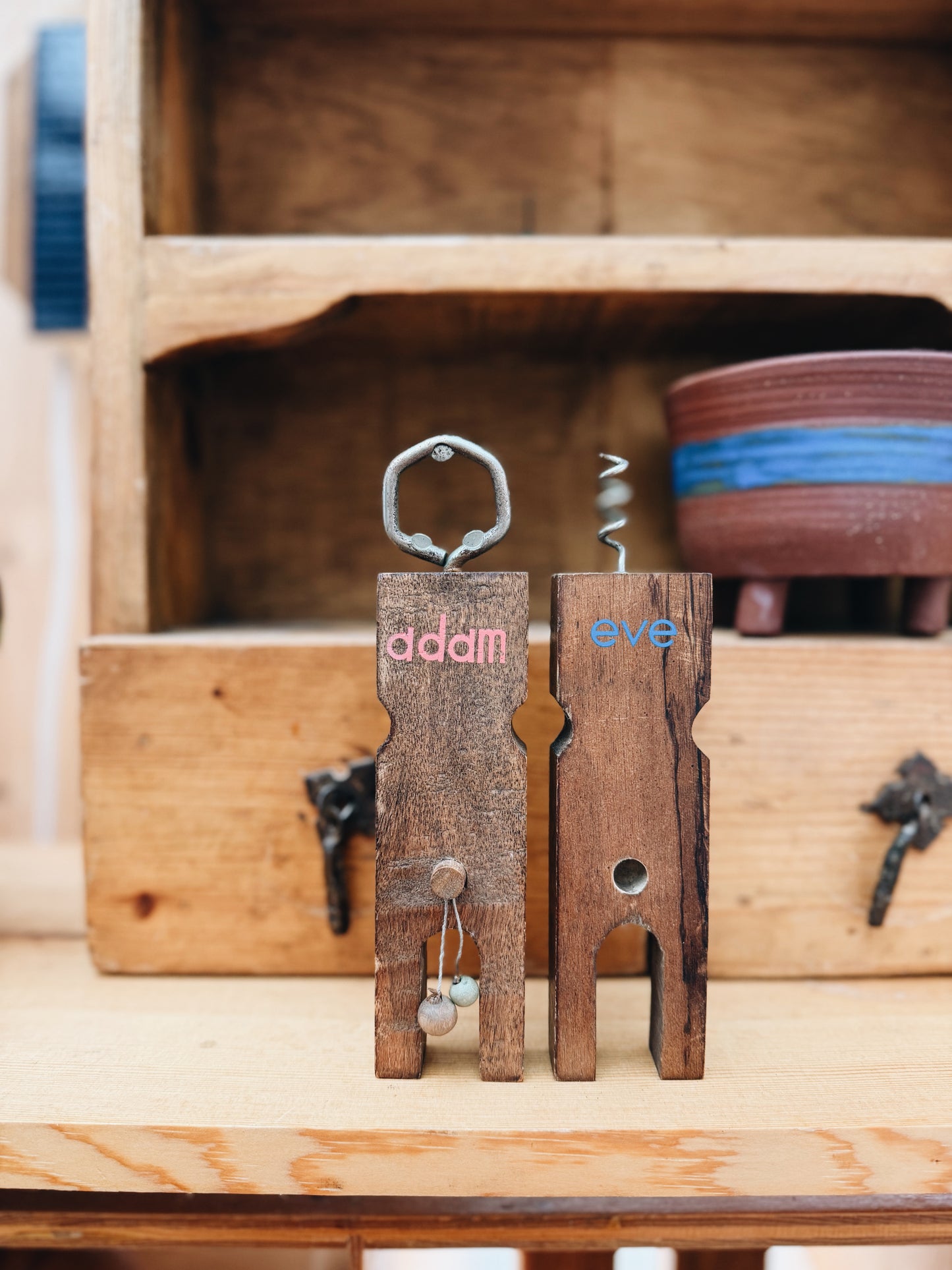 Vintage Adam and Eve Opener Set