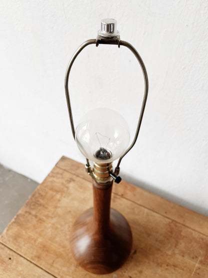 Mid Century Danish Teak Lamp
