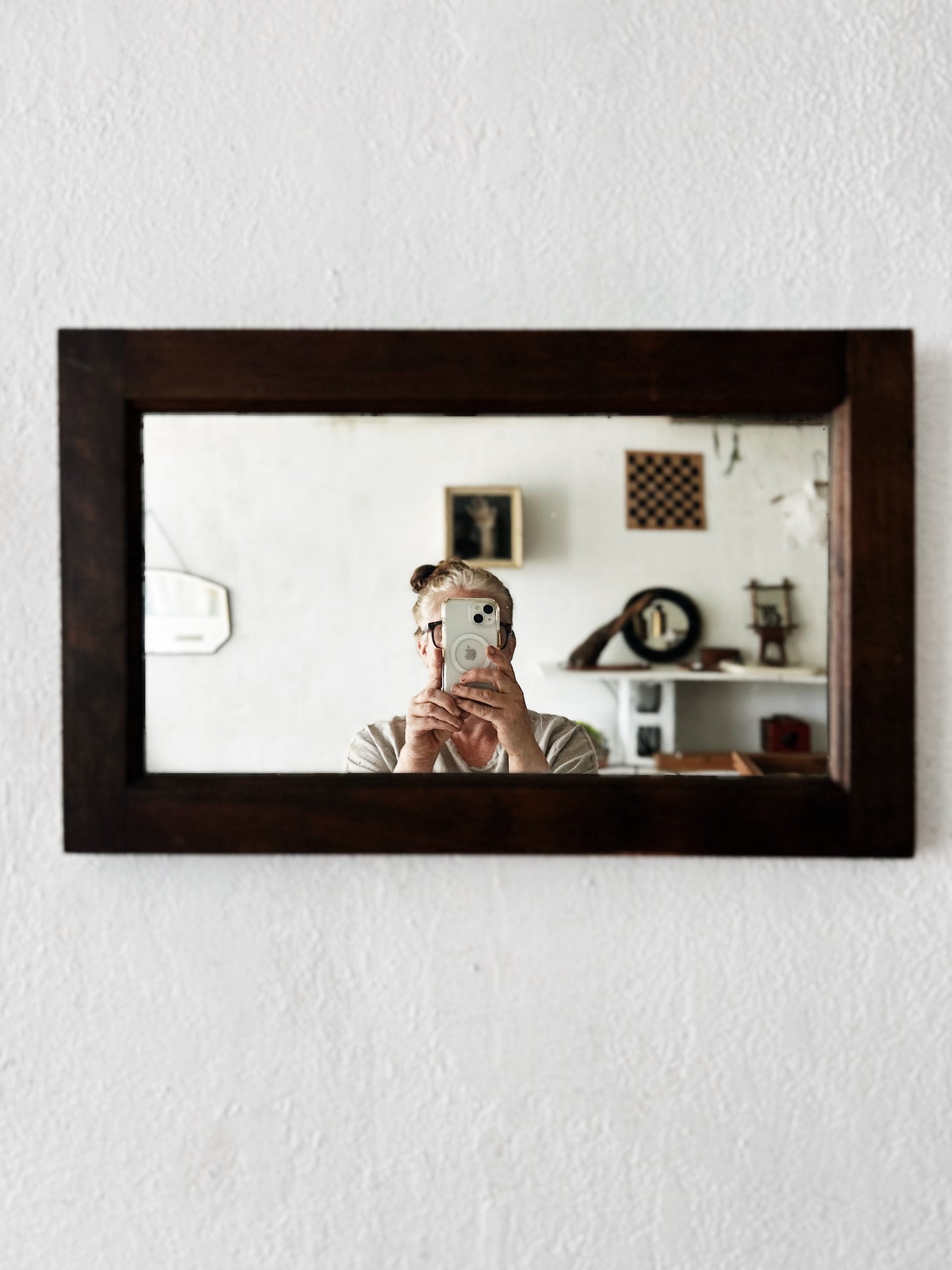 Handmade Simple Antique Mirror