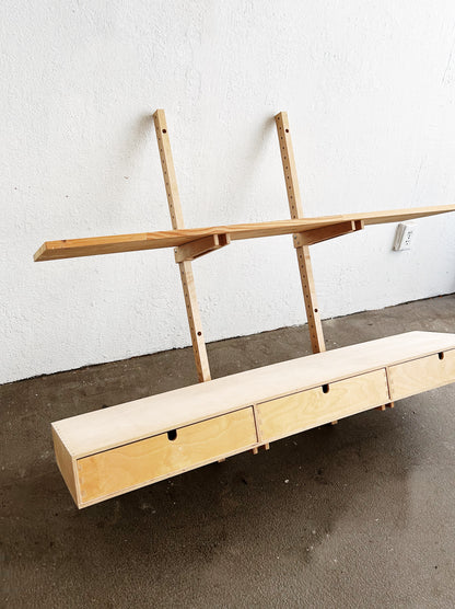 Vintage IKEA Wall Storage