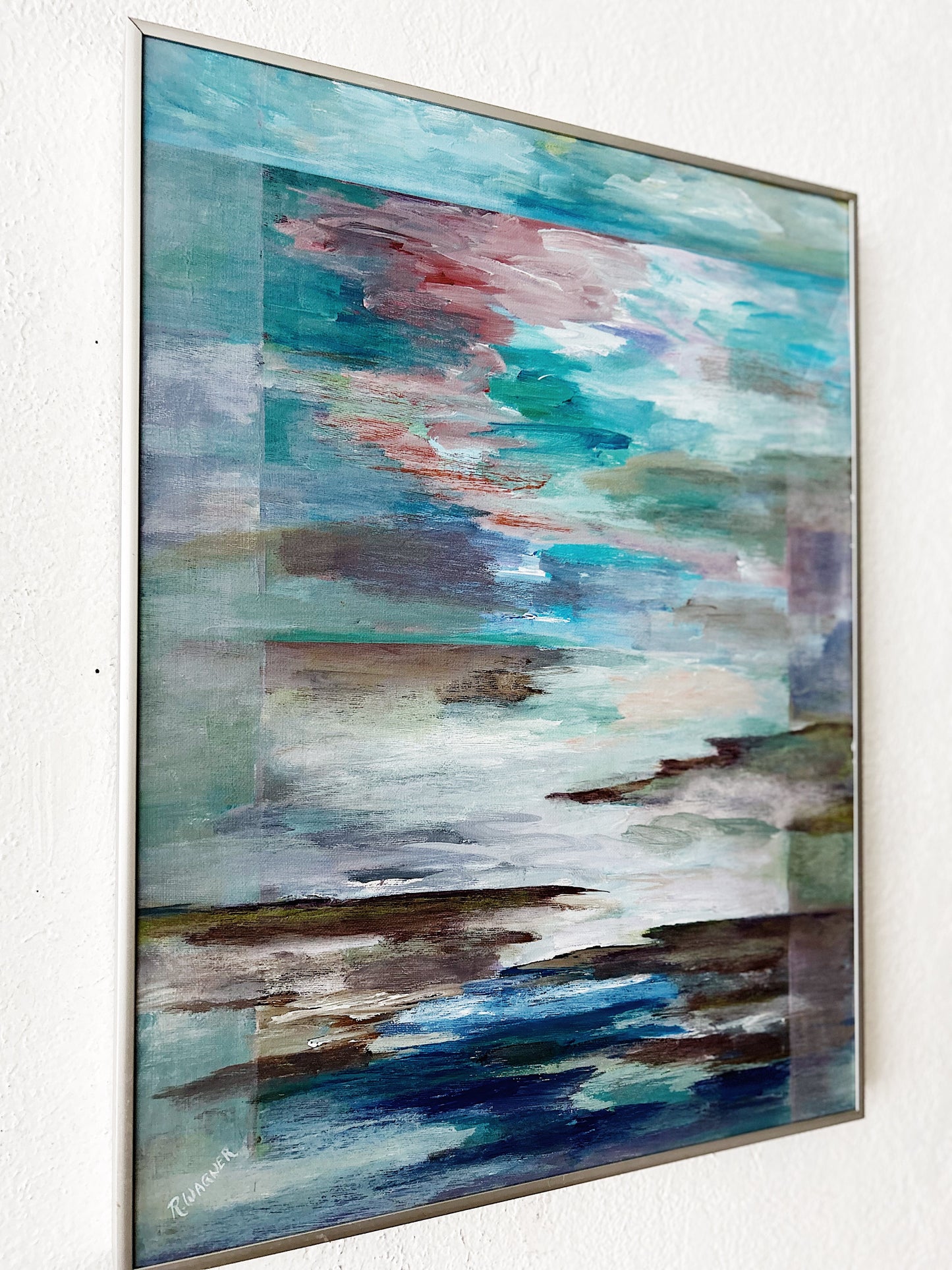Mid Century Abstract Expressionist Painting