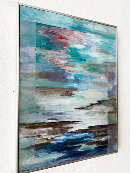 Mid Century Abstract Expressionist Painting