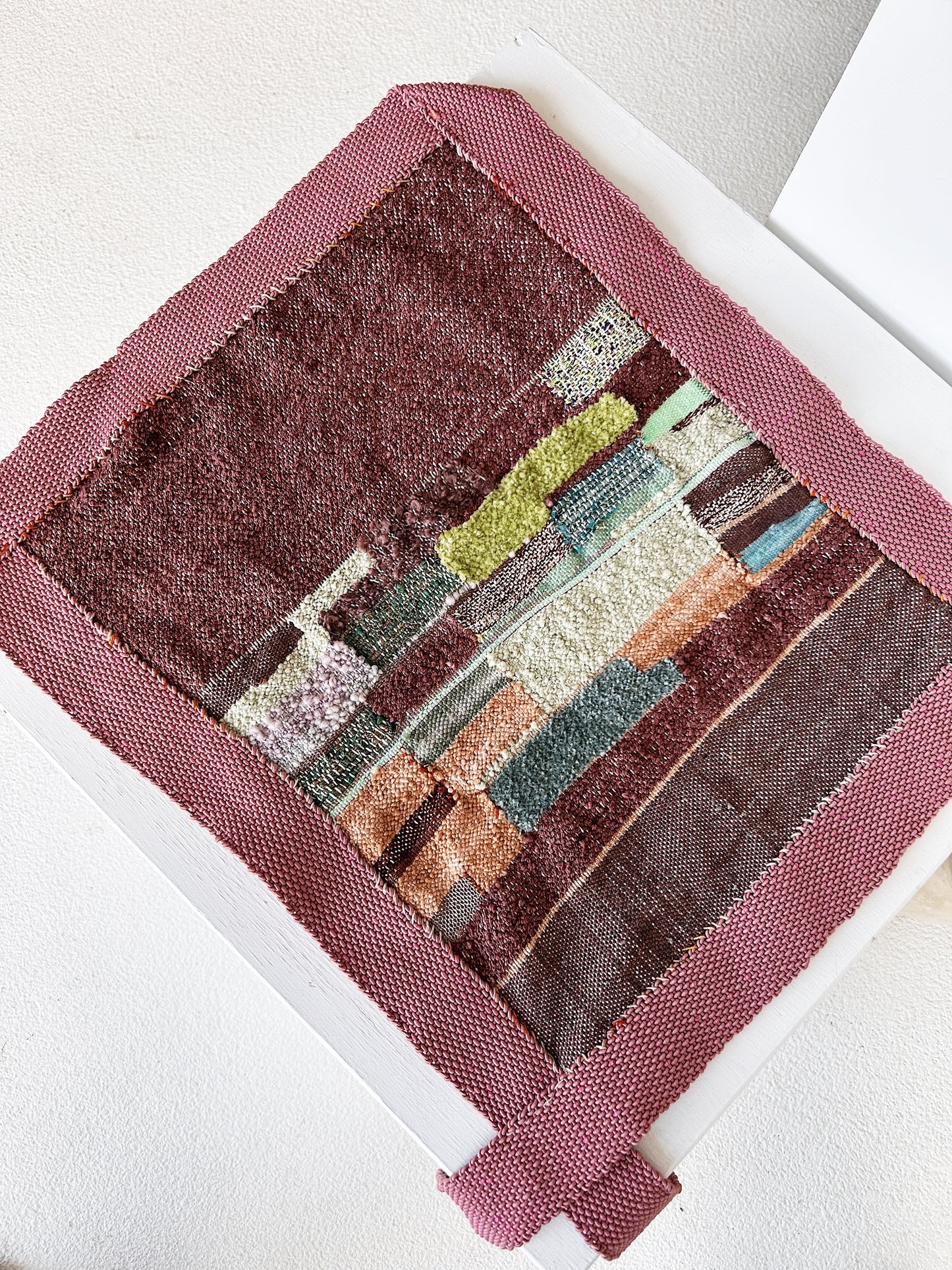Jess Feury Weaving 'Rose Quartz'