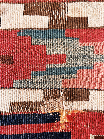 Vintage Wool Kilim Rug