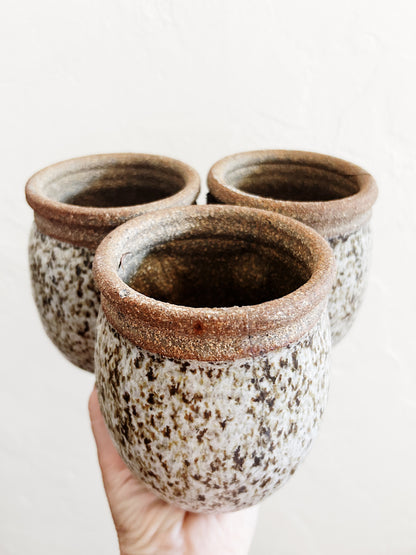 Vintage Speckled Planter