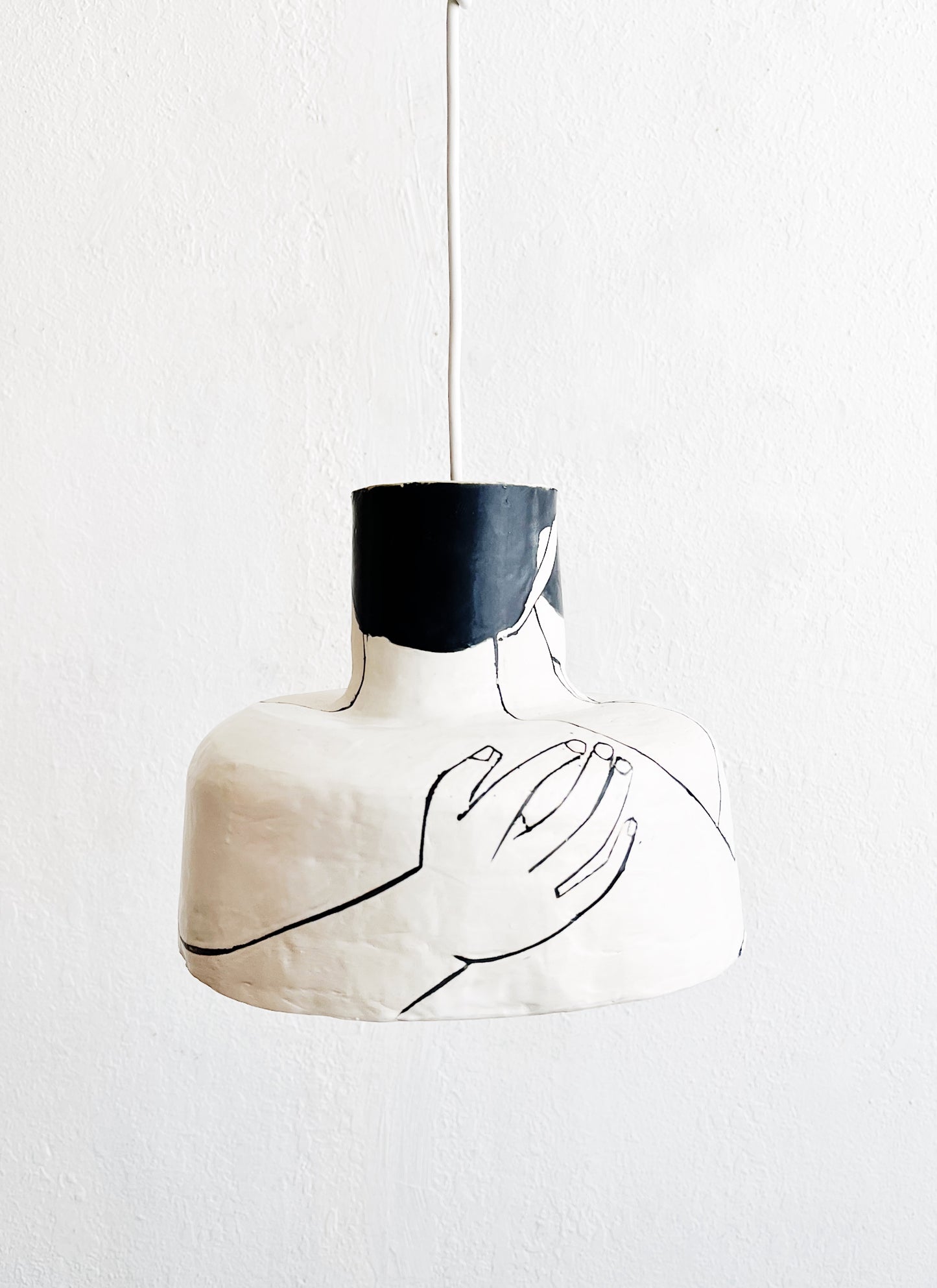 Rebecca Boraz Ceramic Pendant Lamp