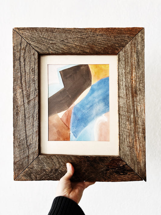 Original Vintage Watercolor Painting
