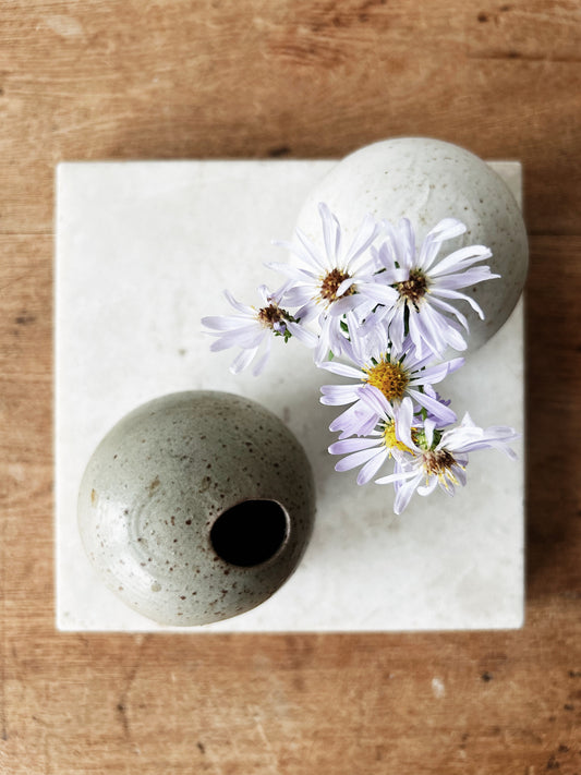 Japanese Miya Pebble Vase