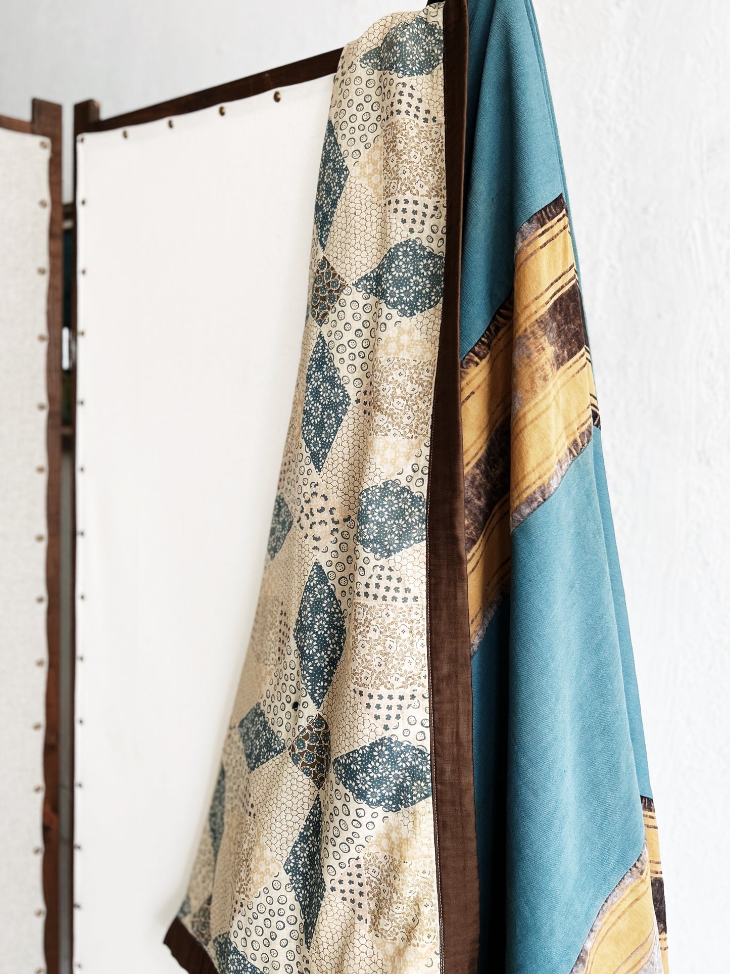 Antique Silk Quilt