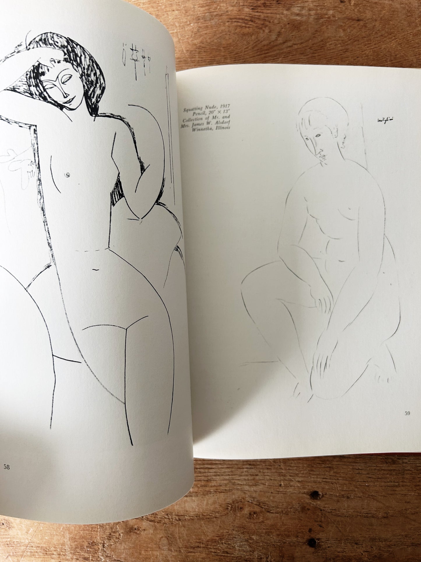 Vintage Modigliani Hard Cover Art Book