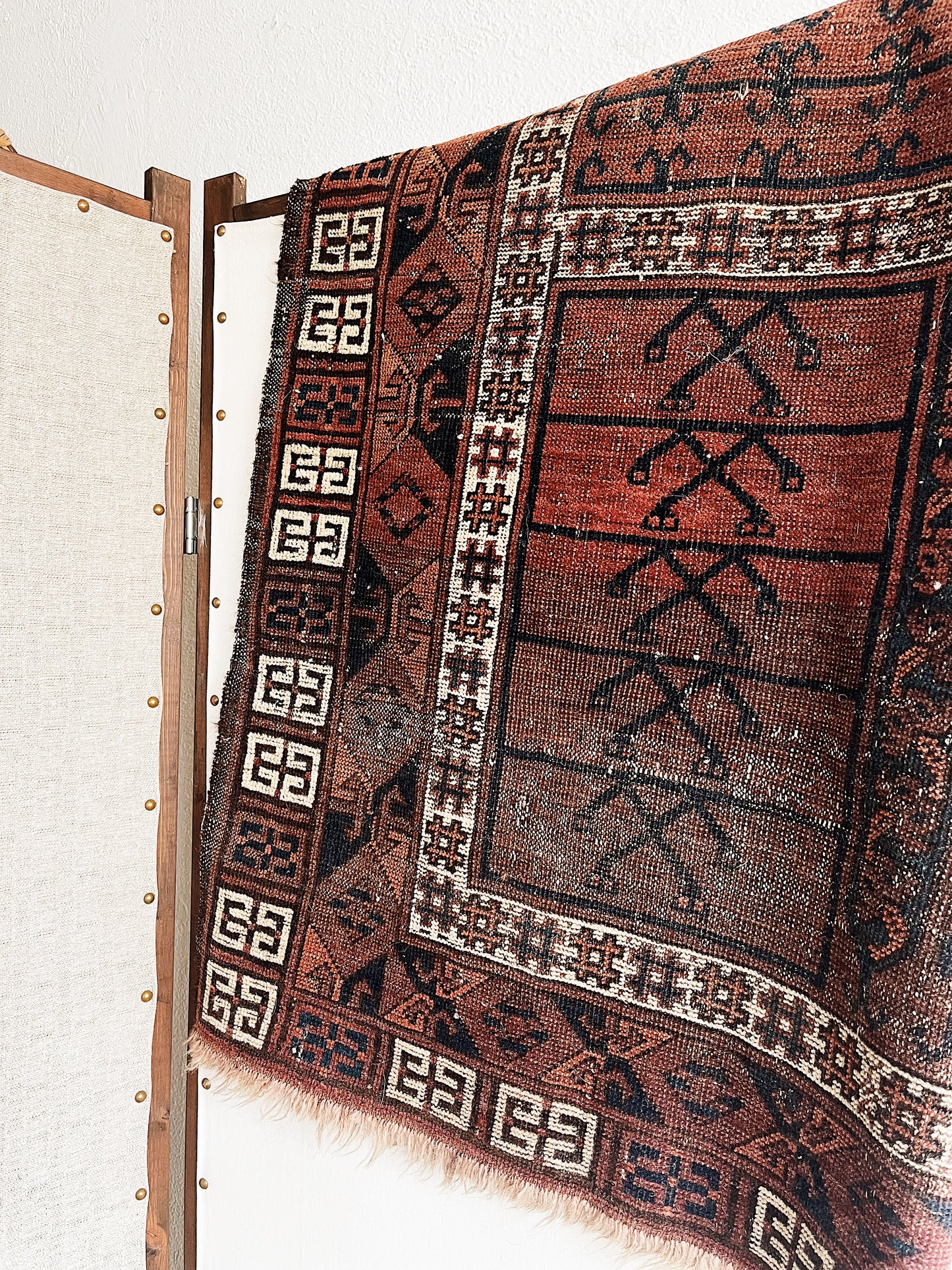 Vintage Wool Kilim Rug